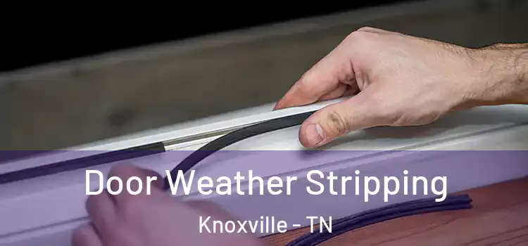 Door Weather Stripping Knoxville - TN