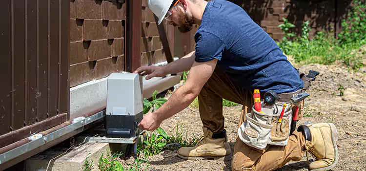 Electric Driveway Gate Installation Knoxville