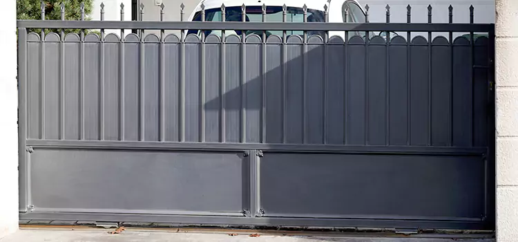 Metal Driveway Gate Installation Knoxville